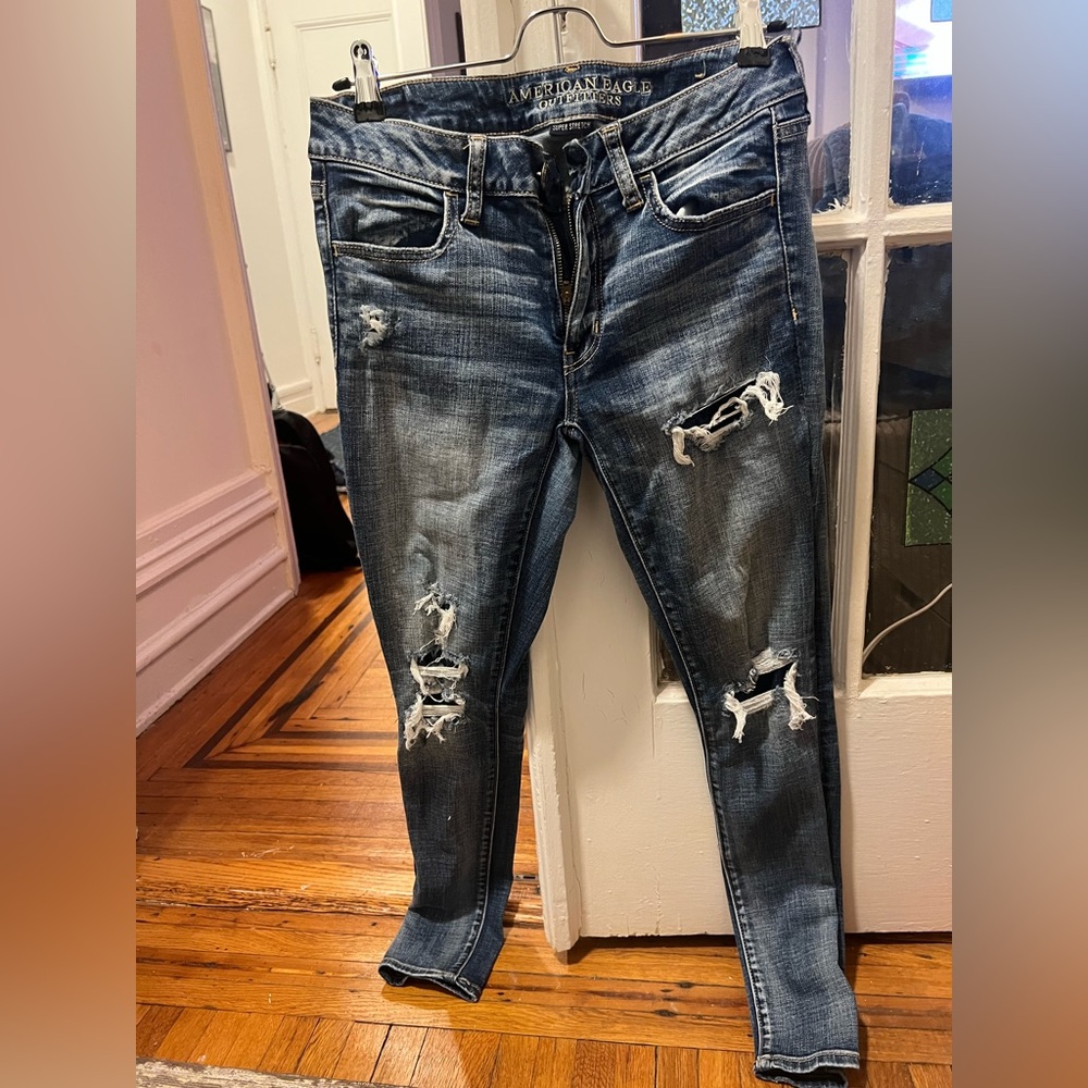 American eagle jean jeggings, size 6